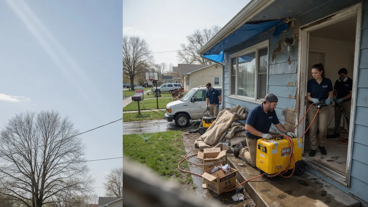 Basement Flood Cleanup in Red House, VA near me
